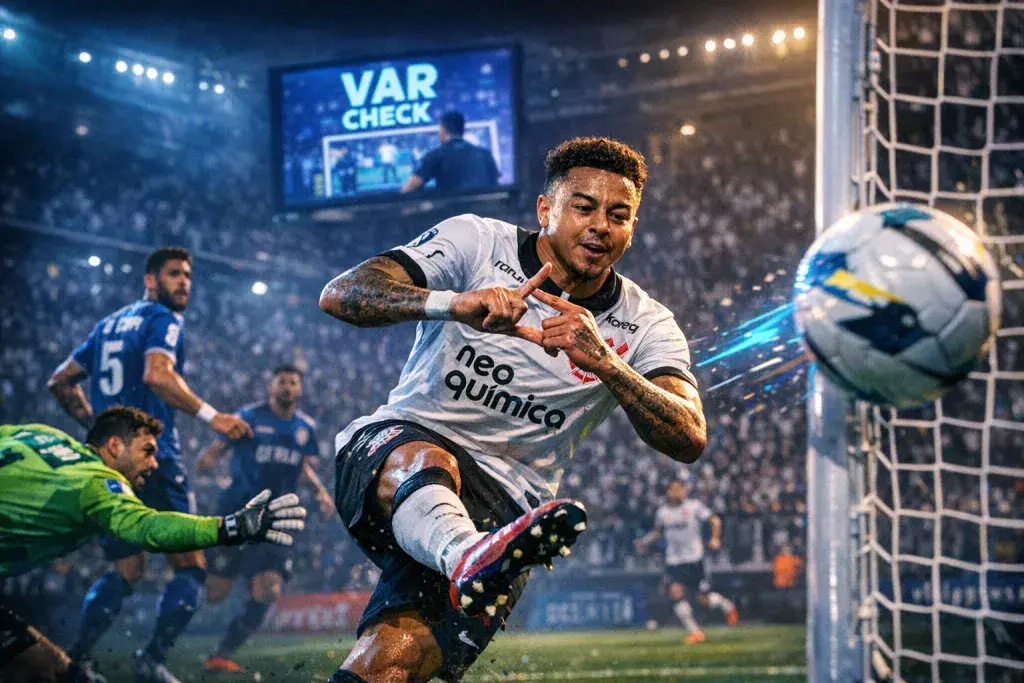 Jesse Lingard Scores Historic First Goal for Corinthians in Copa do Brasil Clash